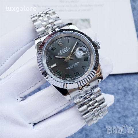 Мъжки часовник Rolex Datejust Wimbledon с автоматичен механизъм, снимка 2 - Мъжки - 42026329