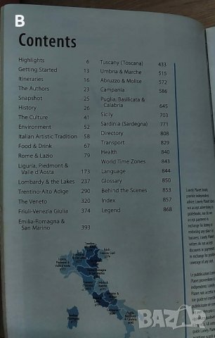 Пътеводител Италия / Lonely Planet - Italy, снимка 2 - Други - 35449685