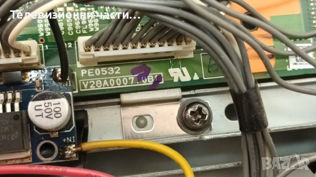 Toshiba 32XV550P с дефектни инвертор и лампи-SRV2169WW-F/PE0532 V28A000710B1/320HAC2LV/LTA320HA02 , снимка 8 - Части и Платки - 40666468