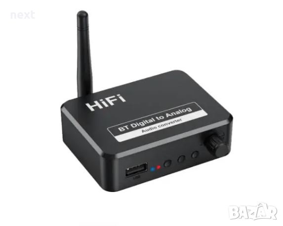 Bluetooth цифров ДАК BLS-B35 HiFi DAC + Гаранция, снимка 1 - Други - 39681364