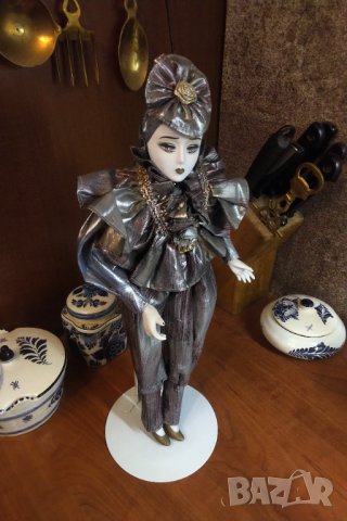 Ръчно изработена рядка порцеланова кукла , снимка 2 - Колекции - 35583895