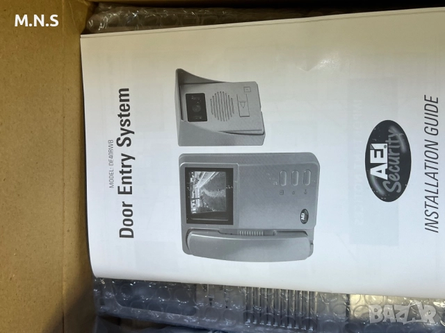 Домофон звънец с камера - ново, снимка 3 - Комплекти за видеонаблюдение - 52433997