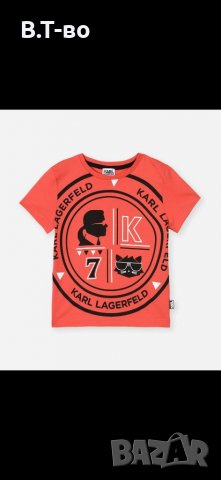 Karl lagerfeld тениска, снимка 2 - Детски тениски и потници - 34231940