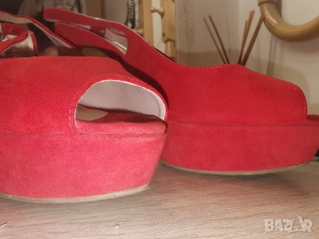Дамски обувки/ Токчета от естествен велур, снимка 5 - Дамски обувки на ток - 29791111