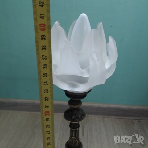 стара настолна лампа арт нуво, снимка 6 - Настолни лампи - 39117577