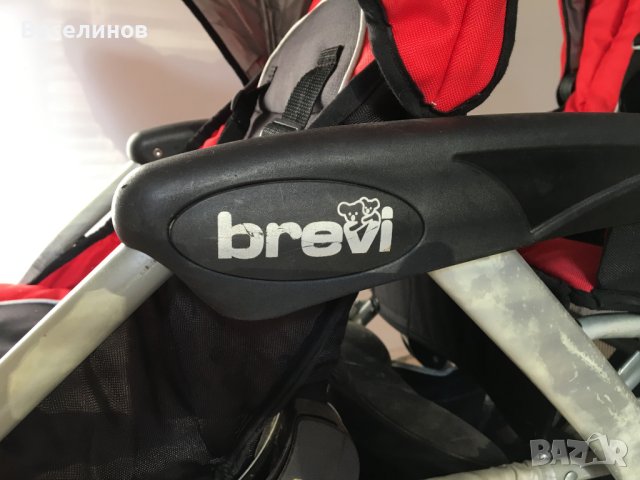 Употребявана детска количка за породени деца Brevi, снимка 4 - Детски колички - 40498492