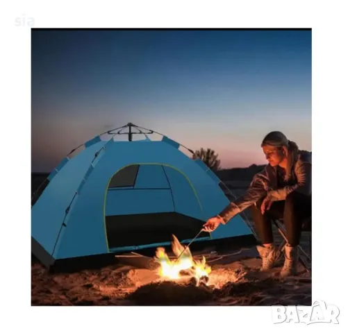 Палатка- автоматична, Разгънат размер: 200x200x130cm, снимка 2 - Палатки - 49254412