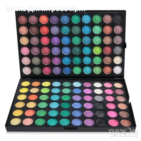 Сенки за очи – палитра със 120 различни дълготрайни цвята, снимка 3 - Козметика за лице - 49291840
