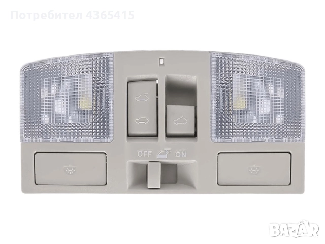 Плафон (LED) с бутон за ел. шибедах (люк) Mazda 3 BL (2009-2013) BCN869970B