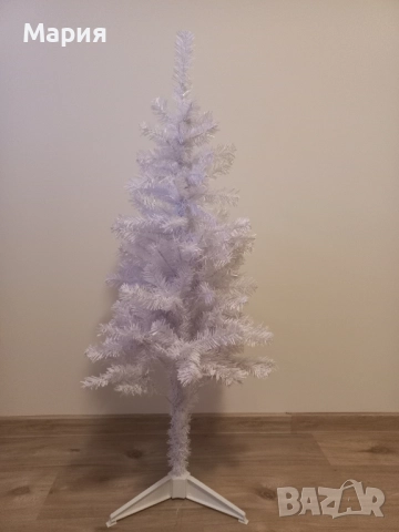 Бяла коледна елха 120 см