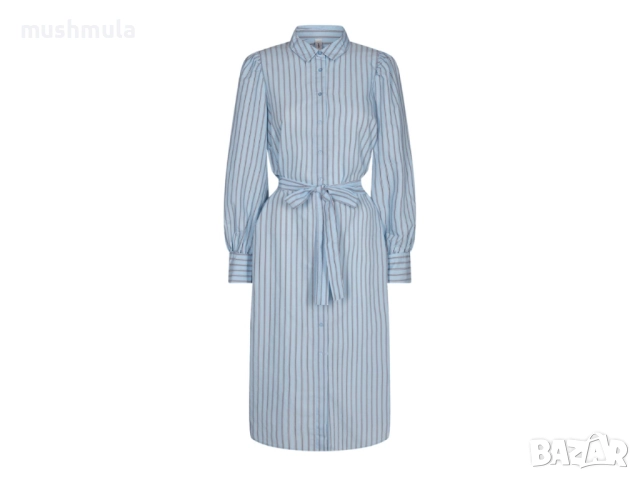 Рокля-риза синьо райе Sophia’s Wardrobe S - като нова