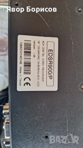Стар DVR EverFocus ESDR900, снимка 13 - Комплекти за видеонаблюдение - 42025686