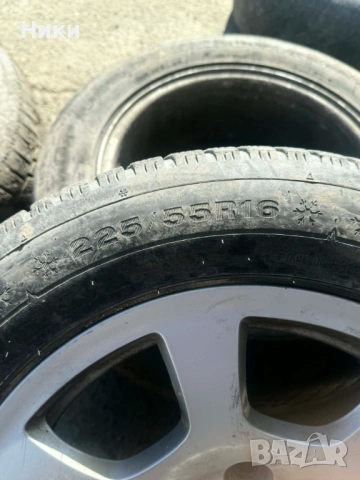 Джанти с гуми 225/55/16, снимка 2 - Гуми и джанти - 54239412