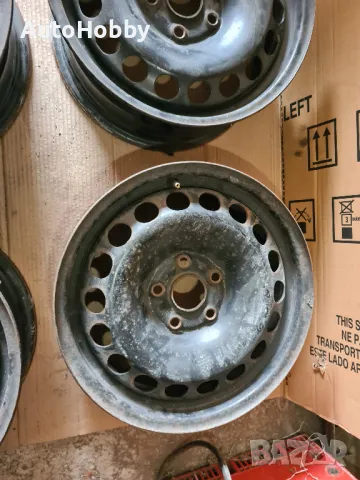 Джанти Железни 16 цола 5х112мм Ауди Фолксваген Шкода Сеат 4бр., снимка 8 - Гуми и джанти - 48051476
