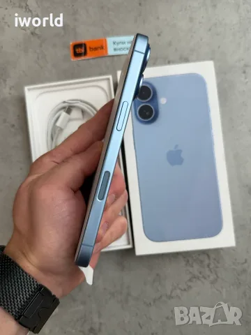 ГАРАНЦИЯ❗️iPhone 17 29€/мес 256GB Mist Blue КАТО НОВ❗️син , снимка 7 - Apple iPhone - 56208724