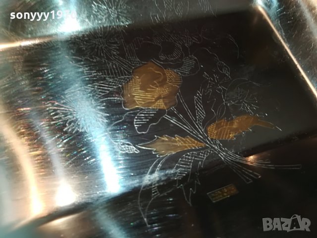 made in italy-inox 18/10 gold-внос швеицария 42х24х4см, снимка 15 - Колекции - 29952312