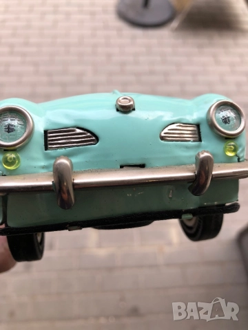 Стара ламаринена количка, снимка 8 - Коли, камиони, мотори, писти - 52773472