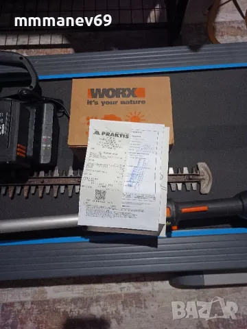 WORX 40V, Комплект акумулаторен машини за двора и градината, снимка 13 - Градински инструменти - 48647671