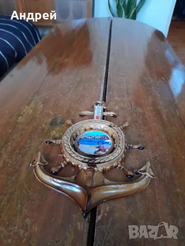 Стар сувенирен термометър #11