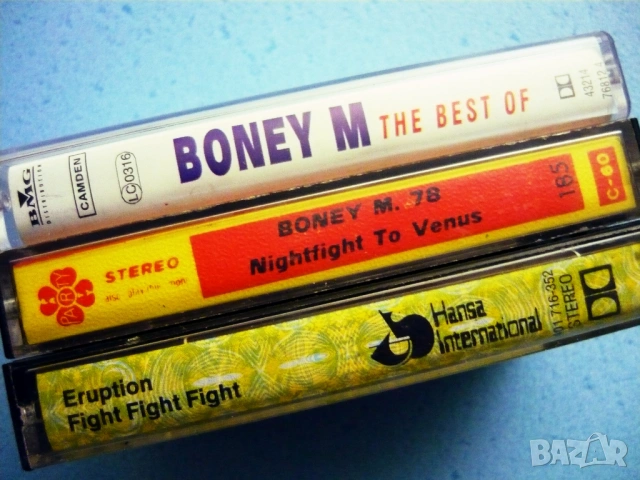 Boney M, Eruption - аудио касети, снимка 2 - Аудио касети - 50337447
