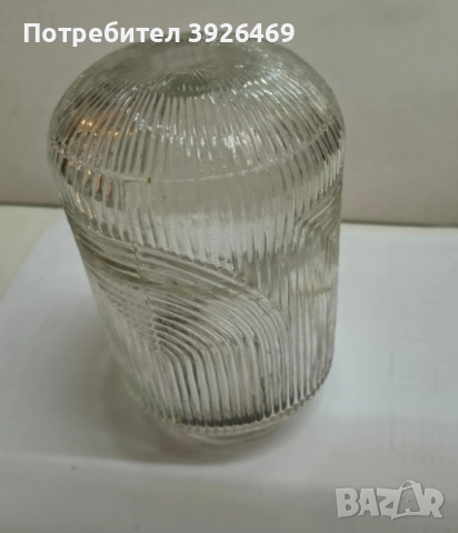 Плафониера за лампа стъклена, снимка 2 - Лампиони - 51933796