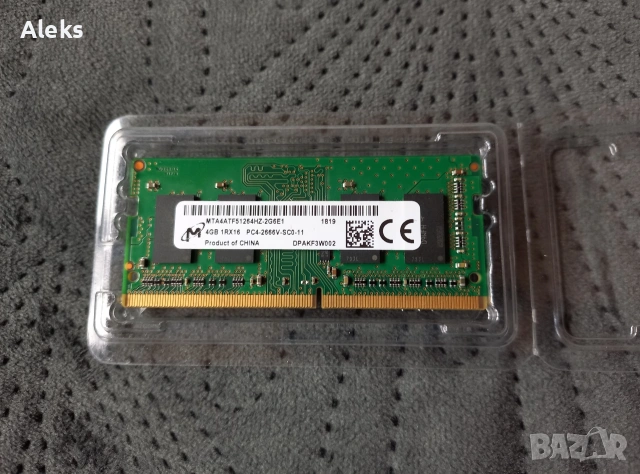 RAM памети 4GB DDR4 2400MHz / 2666Mhz, снимка 3 - RAM памет - 54275127