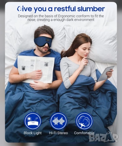 Маска за сън-Bluetooth , снимка 4 - Електронни книги - 54139247