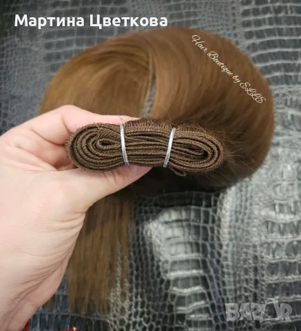 Естествена РЕМИ коса, снимка 3 - Аксесоари за коса - 56270464