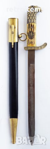 WW2 Немски Параден Полицейски Кортик, Щик-нож, снимка 1 - Колекции - 38714697