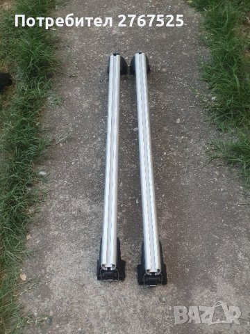 ОРИГИНАЛЕН АЛУМИНИЕВ БАГАЖНИК НАПРЕЧНИ ГРЕДИ ЗА BMW F25 X3 БМВ Х3 Ф25