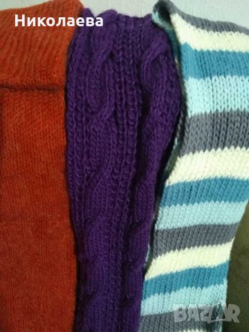 Сет от 5 шала-плетиво, снимка 3 - Шалове - 31182652