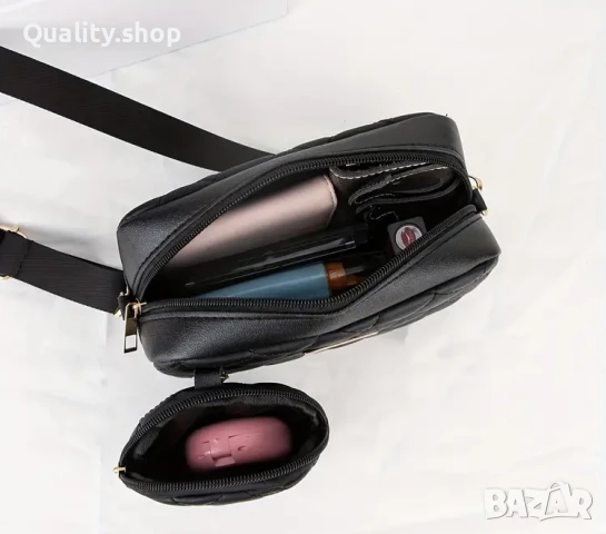 Дамска чанта с портмоне за монети, снимка 3 - Чанти - 51414486