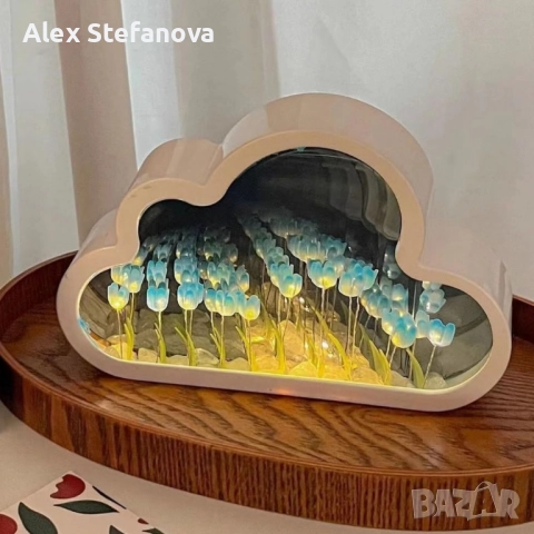 Магическа нощна лампа с огледален ефект 2 в 1, снимка 5 - Други - 52837311