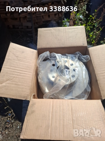 Нови оригинални задни спирачни дискове за Фолкваген, Ауди,Шкода,Сеат -OE 1K0615601L, плюс накладки, снимка 2 - Части - 50770324