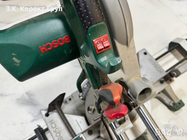Настолен цикруляр BOSCH PCM 8S 1200 W, Ø 216 мм, снимка 10 - Циркуляри - 54361062