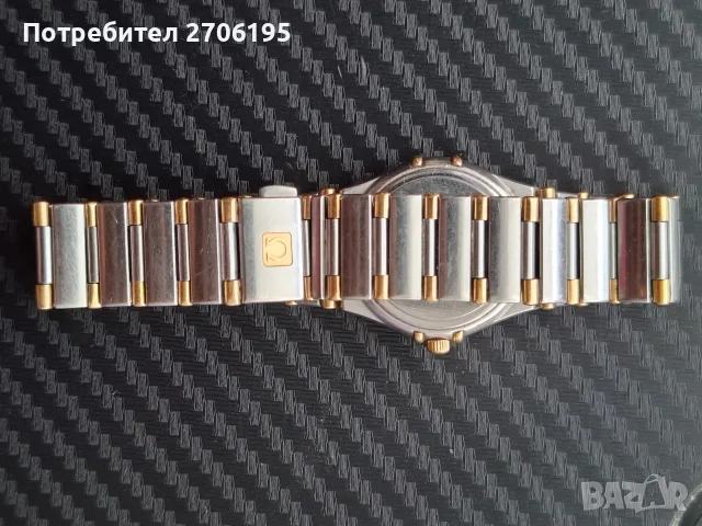 Комплект мъжки и дамски Omega Constellation Manhattan (Quartz / Стомана и Злато), снимка 9 - Мъжки - 56068524