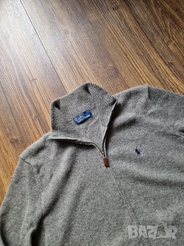 Страхотна мъжка вълнена жилетка POLO RALPH LAUREN размер L , снимка 3 - Пуловери - 52569336