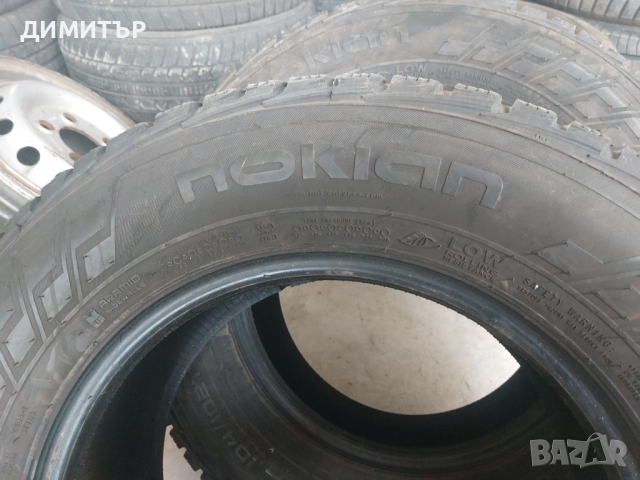 2 бр.зимни гуми Nokian 215 65 15C цената е за брой!, снимка 4 - Гуми и джанти - 44649807
