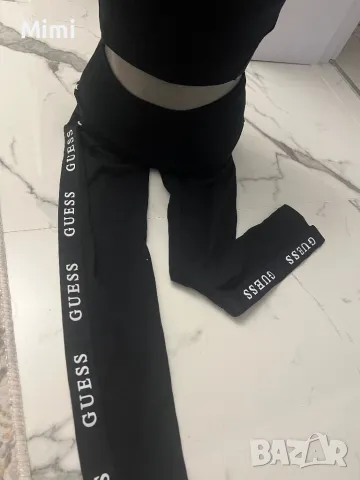 Guess Къса тениска и клин XS/S, снимка 4 - Тениски - 49171299