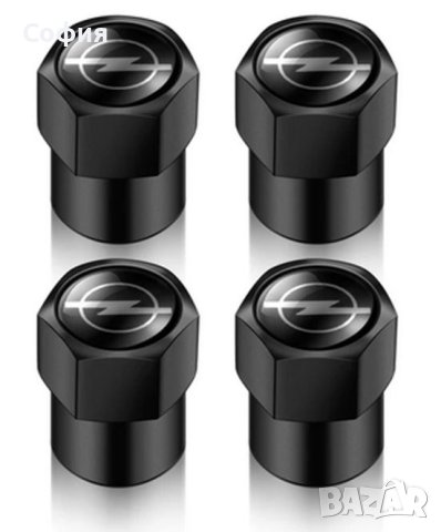 Нови метални капачки за винтили за ОПЕЛ OPEL и други автомобили НАЛИЧНО, снимка 2 - Аксесоари и консумативи - 44243463