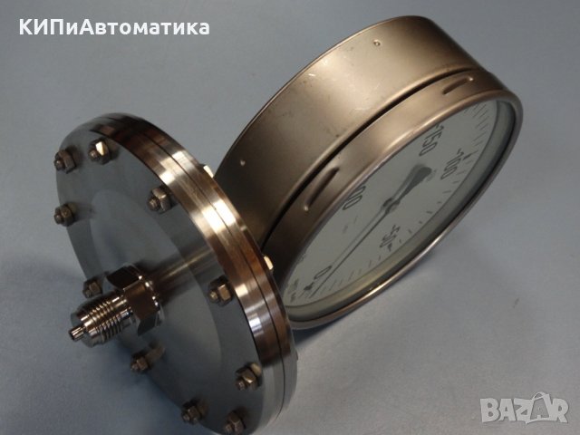 Манометър мембранен WIKA Ф 160, 0/-200 mmHg, снимка 7 - Резервни части за машини - 34452636