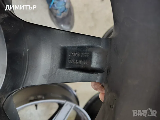 4бр.Алуминиеви джанти 17ки за AUDI,MERCEDES 5x112 7.5j et48, снимка 3 - Гуми и джанти - 55774877