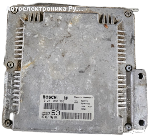 компютър CITROEN Peugeot 2.0 HDI BOSCH, 0 281 010 996, 0281010996, 96 467 742 80