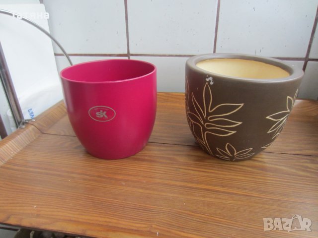  КОЛИЧКА /метална /; кашпи и цветарници /метал / за декорация  на цветя , снимка 2 - Градински мебели, декорация  - 29998288