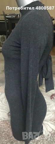Нова рокля с гол гръб и дълъг ръкав, снимка 5 - Рокли - 54320853