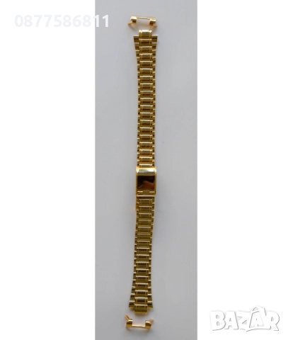 НОВА ЗЛАТНА ВЕРИЖКА ЗА ЧАСОВНИК.ЖЪЛТА СТОМАНЕНА ВЕРИЖКА. ЗЛАТИСТИ ВЕРИЖКИ. VERIJKA VERIZHKA, снимка 5 - Каишки за часовници - 51614521