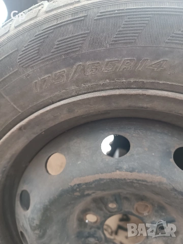 Продавам железни джанти Fiat 14 4х98 58.1 централен отвор, снимка 3 - Гуми и джанти - 52883372