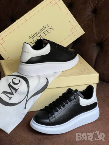 дамски маратонки от естествена кожа alexsander mcqueen, снимка 5 - Маратонки - 50742664