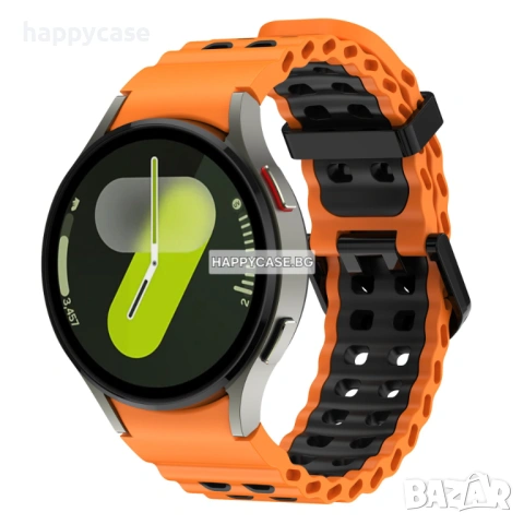 Samsung Galaxy Watch 7 6 5 4 3 / Pro / Classic / FE / MARINE Силиконова каишка, снимка 13 - Каишки за часовници - 54358866