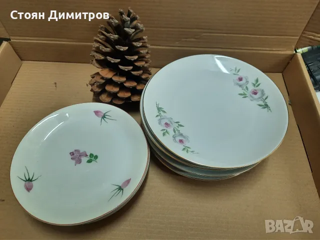 Порцеланови чинии 17см, 19см